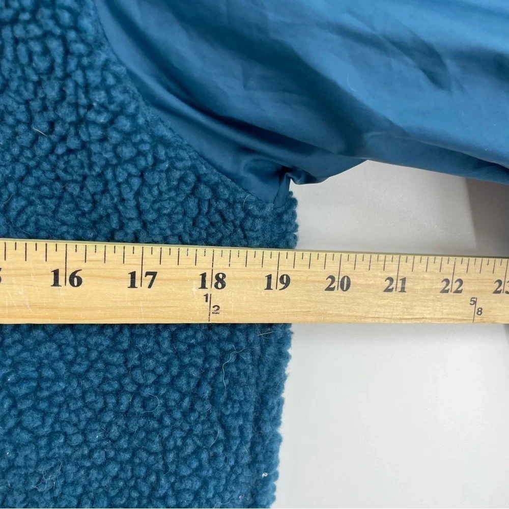Patagonia‎ boys fleece jacket teal blue Sz XL 14
